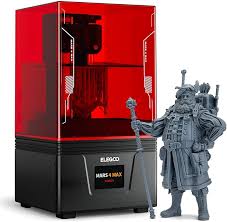 Impresora 3D ELEGOO Mars Max: Precisión y Eficiencia Monocromática