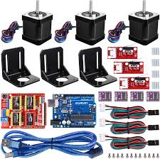 Kuman Professional Mechanical DRVV8825 KB02 - Controlador CNC 3D de Alta Precisión