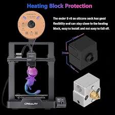 Calcetines Endurecidos Creality para Impresoras 3D Ender 3V3SE