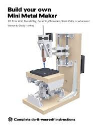 Build Your Mini Metal Maker: Impresora 3D Compacta y Eficiente