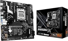 Placa Base MB ASRock AMD AM5 B850M X - Rendimiento y Versatilidad