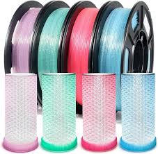 IEMAI Filamento Poliláctico Transparente 1.75mm - Ideal para tus Impresiones 3D