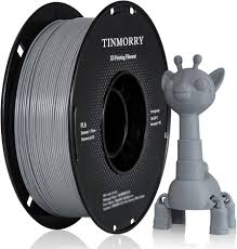 Filamento TINMORRY PLA Gris para Impresión 3D - Alta Calidad