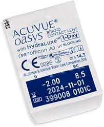 ACUVUE® OASYS 1 DAY con Tecnología HydraLuxe™ - Lentes de Contacto Diarias