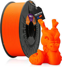 Filamento PLA Naranja Fluorescente para Impresión 3D