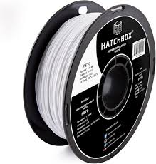 Filamento HATCHBOX PETG Blanco para Impresoras 3D
