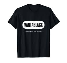 Camiseta Vantablack Brillante Divertido Pesimista