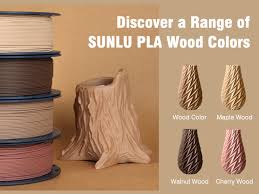 Filamento SUNLU Wood PLA para Impresoras 3D