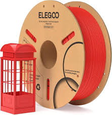 Filamento PLA Rojo de ELEGOO para Impresoras 3D