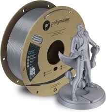 Filamento Polymaker PolyLite PLA PRO Plata - Calidad y Precisión para tus Impresiones 3D