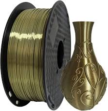 Filamento PLA Dorado 1kg - Impresión 3D Envejecido