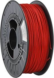 Filamento PLA Rojo de 1kg para Impresoras 3D - TechnologyOutlet