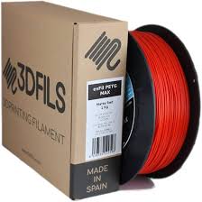 Filamento PETG Rojo 3DFILS para Impresión 3D