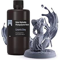 Resina Lavable Al Agua ELEGOO para Impresoras 3D