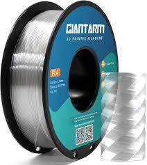 GIANTARM Filamento PLA 1.75mm Transparente - Alta Calidad para Impresoras 3D
