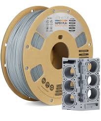 Filamento OVERTURE PLA Gris Claro de Precisión Dimensional